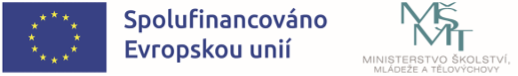 Spolufinancováno Evropskou unií · Ministerstvo školství, mládeže a tělovýchovy